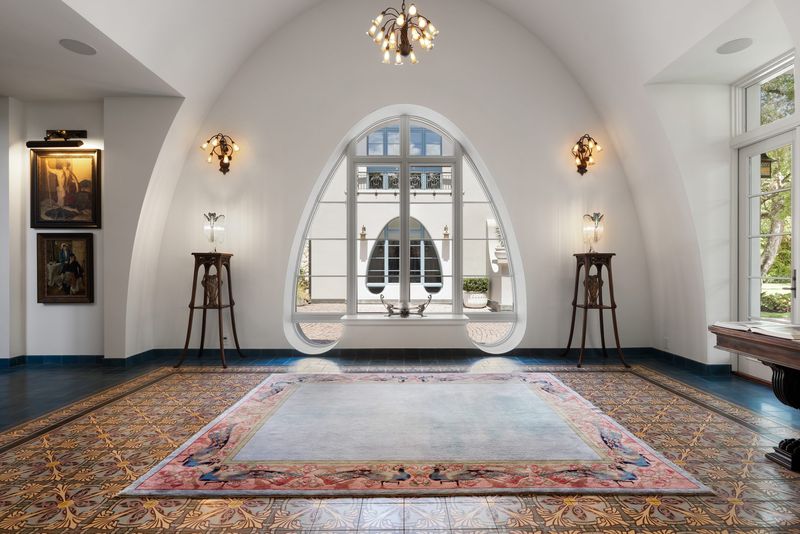 The vaulted ballroom